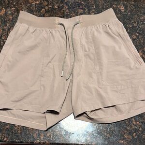 Lululemon Athletica Beige Athletic Shorts license to train size small